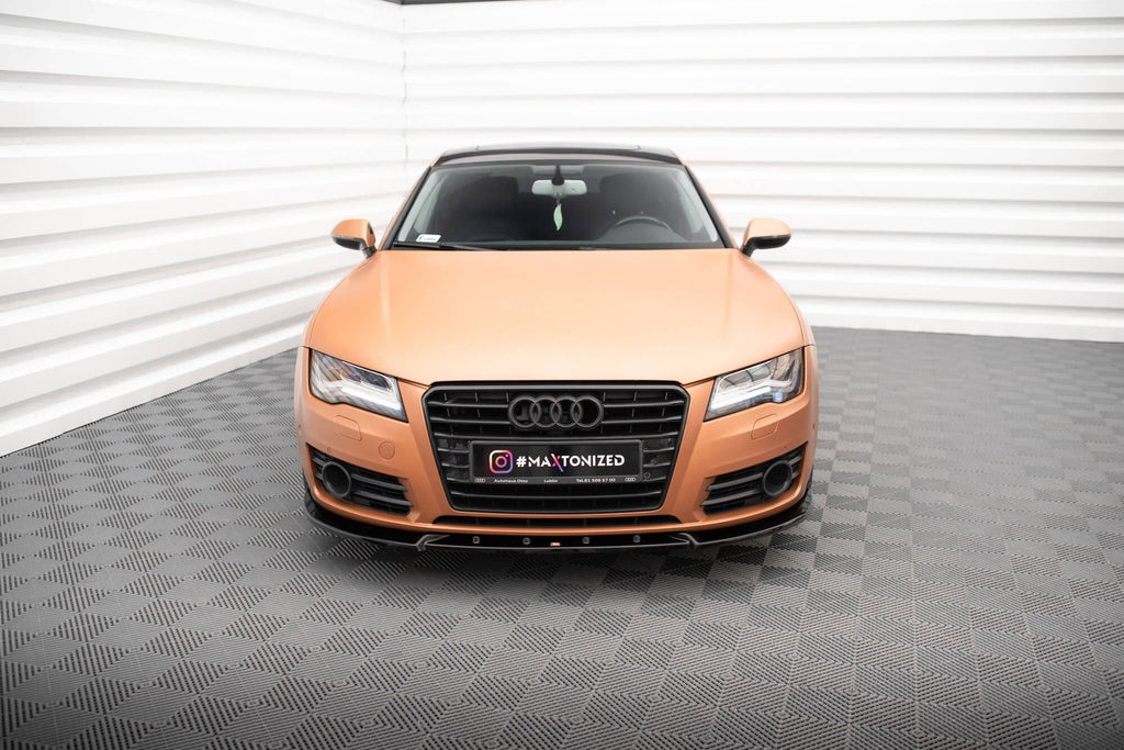 Maxton Design Splitter delantero V.2 para Audi A7 C7 - imagen 2