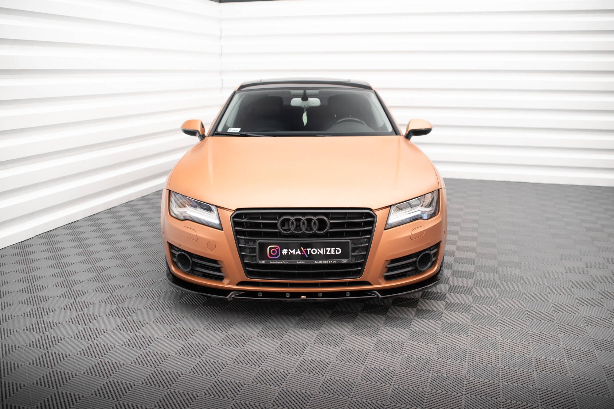 Maxton Design Splitter delantero V.2 para Audi A7 C7 - imagen 2