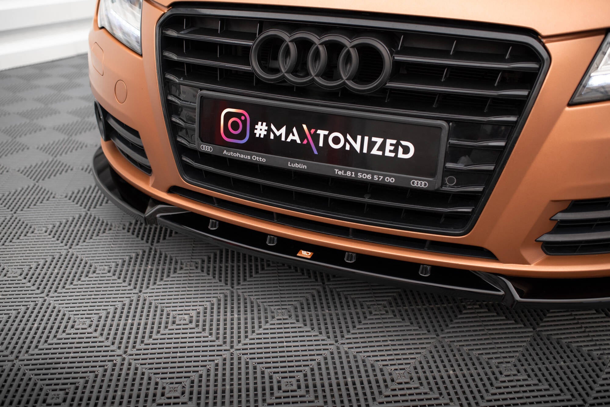 Maxton Design Splitter delantero V.2 para Audi A7 C7 - imagen 3