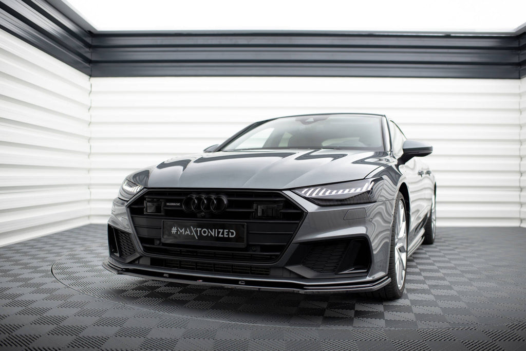 Maxton Design Splitter delantero V.2 para Audi A7 S-Line C8 / S7 C8 / C8 Facelift / S7 Facelift - imagen 1