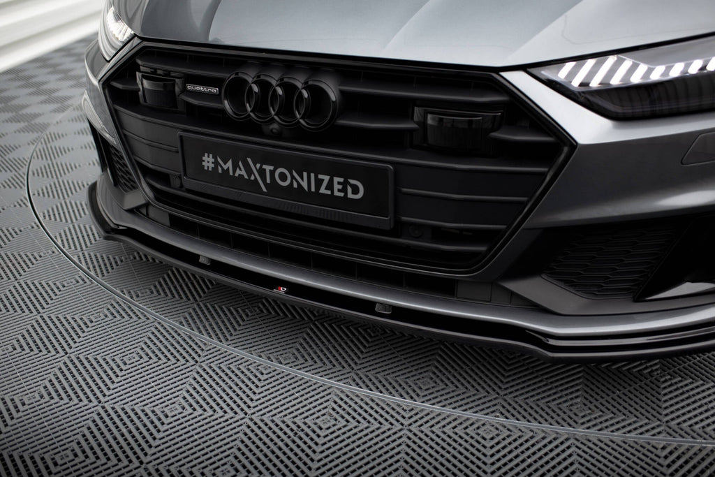 Maxton Design Splitter delantero V.2 para Audi A7 S-Line C8 / S7 C8 / C8 Facelift / S7 Facelift - imagen 3
