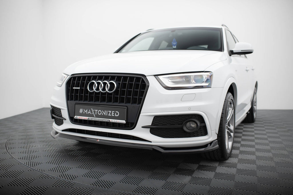 Maxton Design Splitter delantero V.2 para Audi Q3 S-line 8U - imagen 1