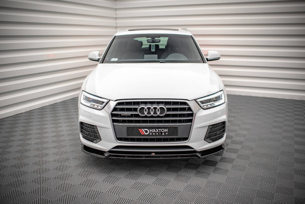 Maxton Design Splitter delantero V.2 para Audi Q3 Sport 8U Facelift - imagen 2