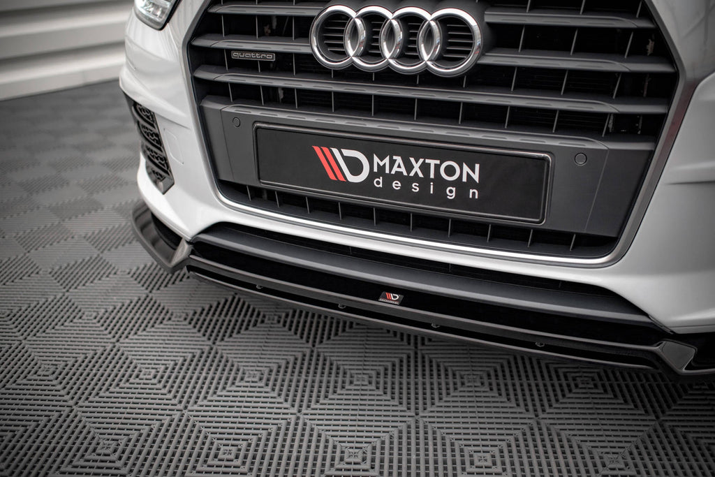 Maxton Design Splitter delantero V.2 para Audi Q3 Sport 8U Facelift - imagen 3