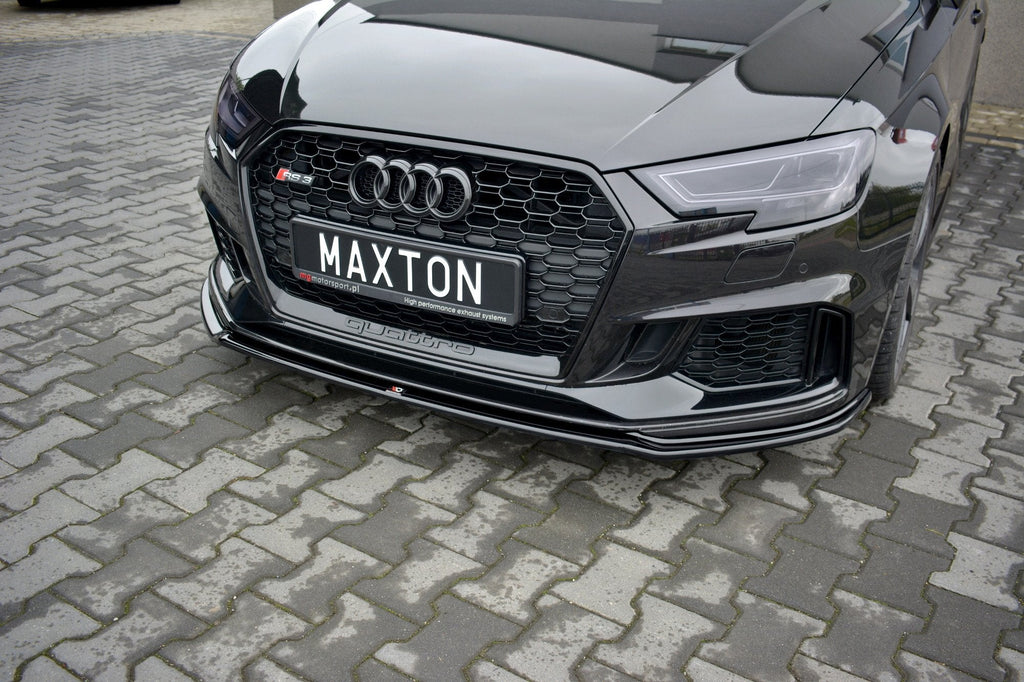 Maxton Design Splitter delantero V.2 para Audi RS3 Sportback 8V Facelift - imagen 2