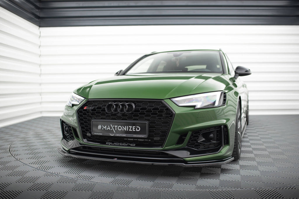 Maxton Design Splitter delantero V.2 para Audi RS4 B9 - imagen 1