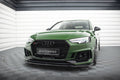 Maxton Design Splitter delantero V.2 para Audi RS4 B9 - imagen 1