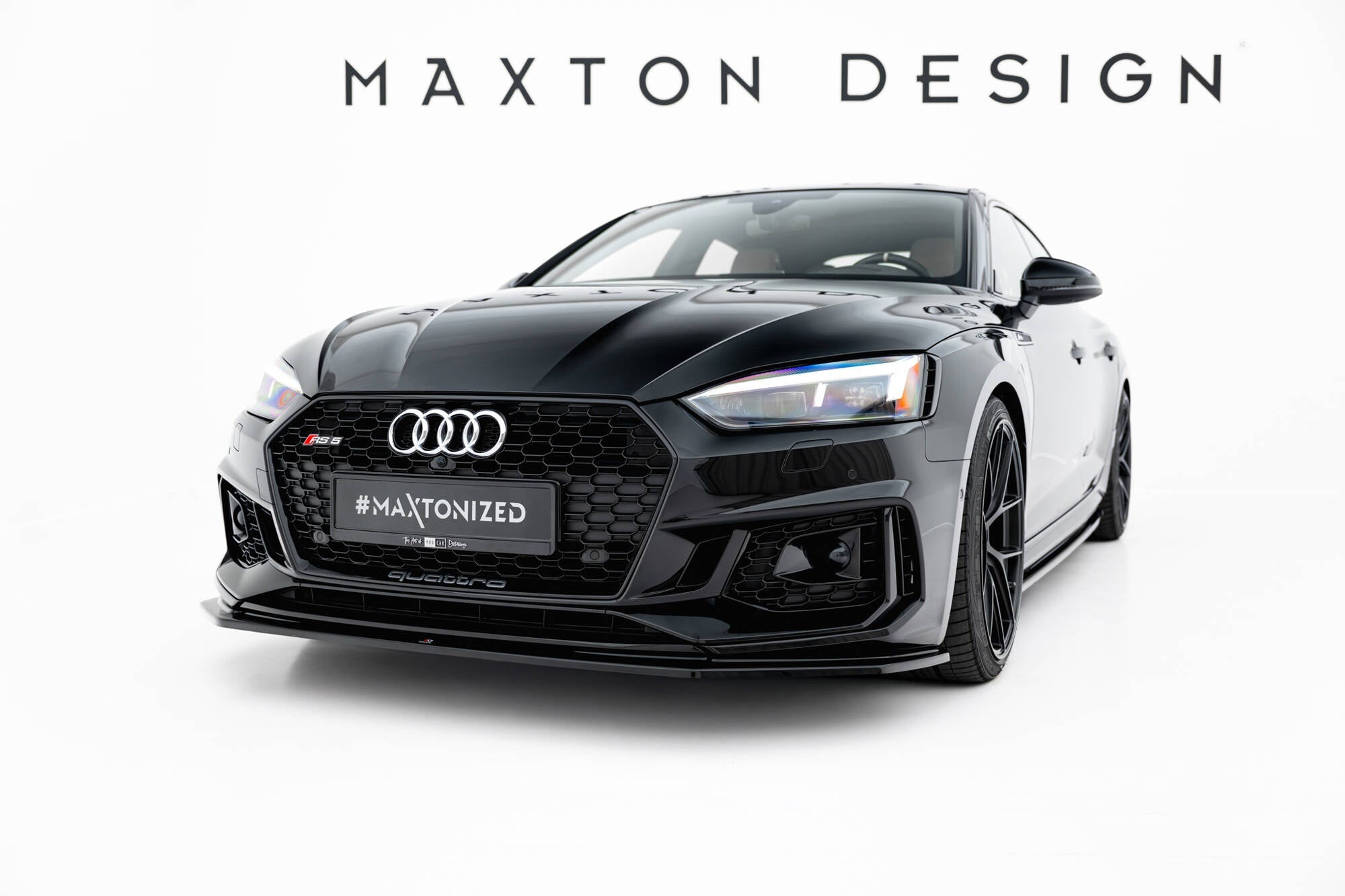 Maxton Design Splitter delantero V.2 para Audi RS5 Coupe / Sportback F5 - imagen 1