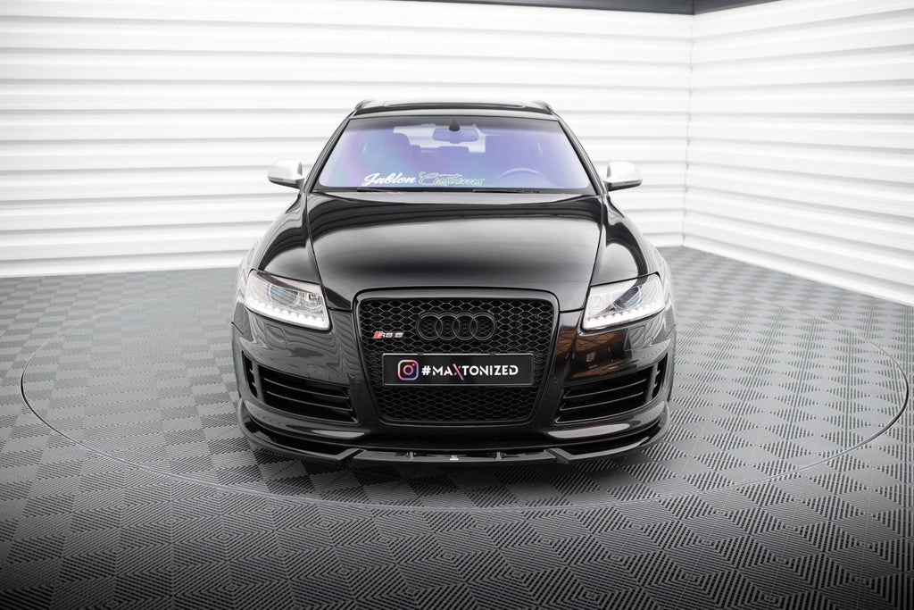 Maxton Design Splitter delantero V.2 para Audi RS6 Avant C6 - imagen 2