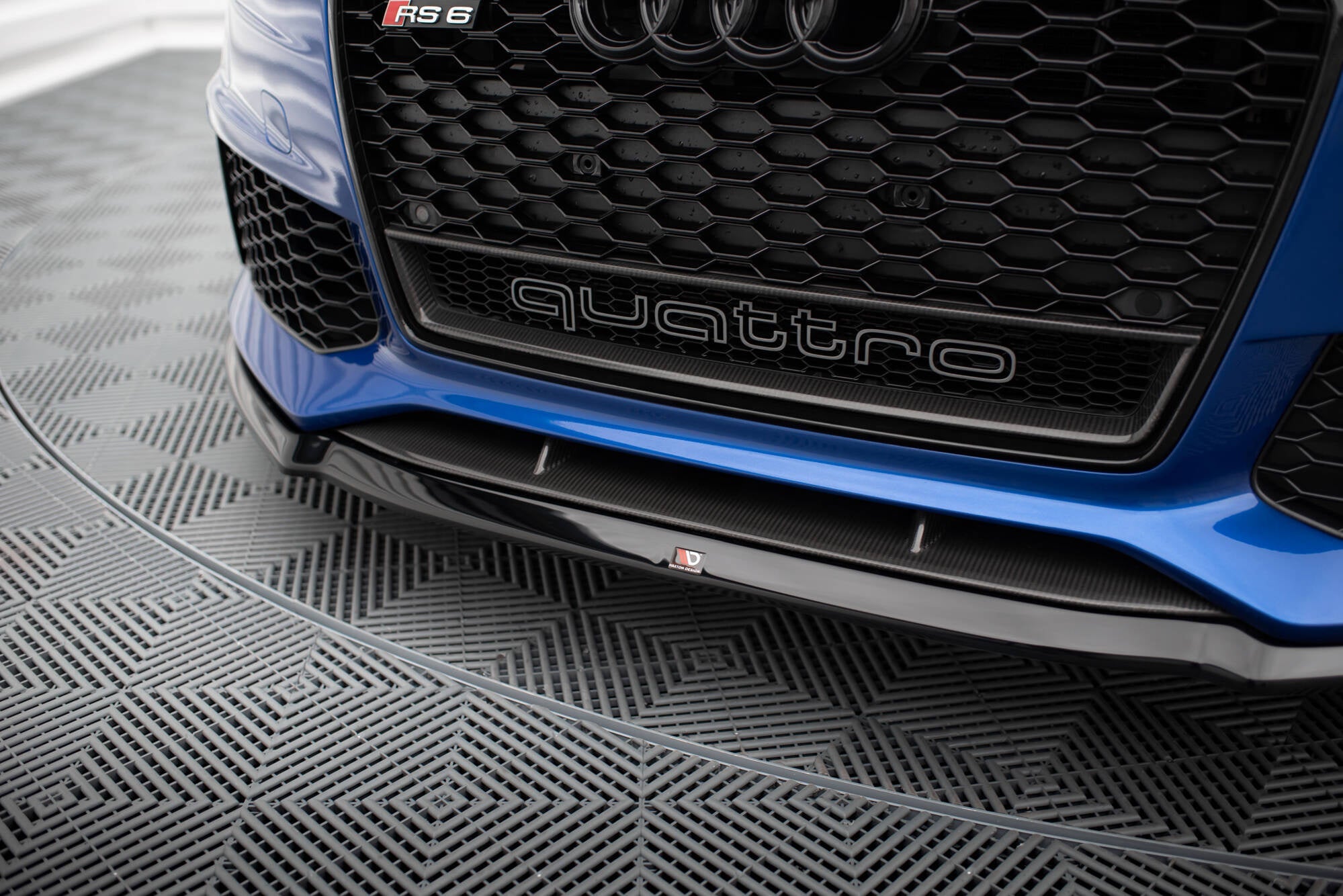 Maxton Design Splitter delantero V.2 para Audi RS6 C7 / C7 Facelift - imagen 3