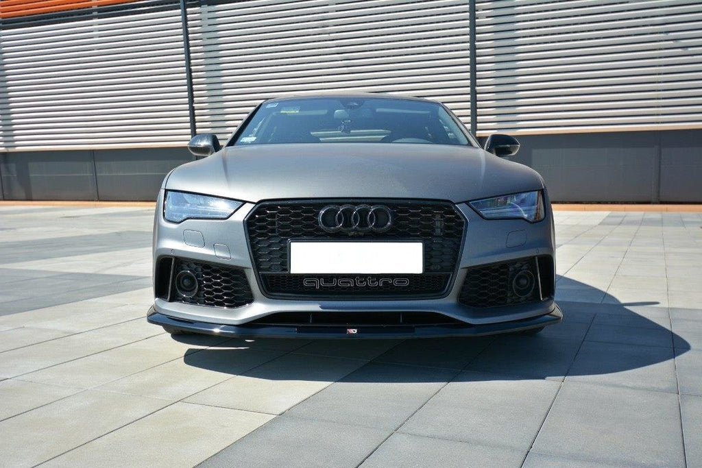Maxton Design Front Diffusor V.2 para Audi RS7 C7 - imagen 2