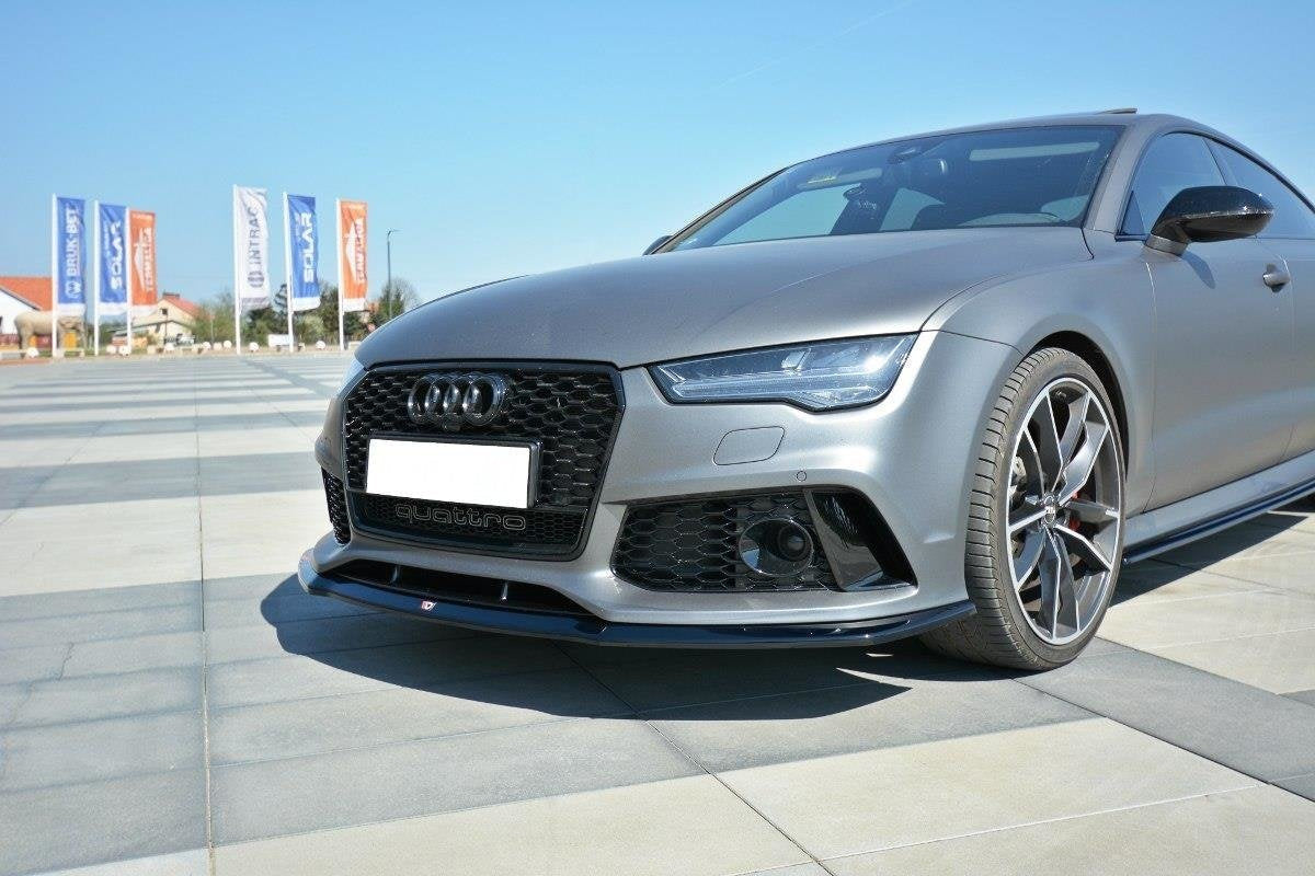 Maxton Design Front Diffusor V.2 para Audi RS7 C7 - imagen 4
