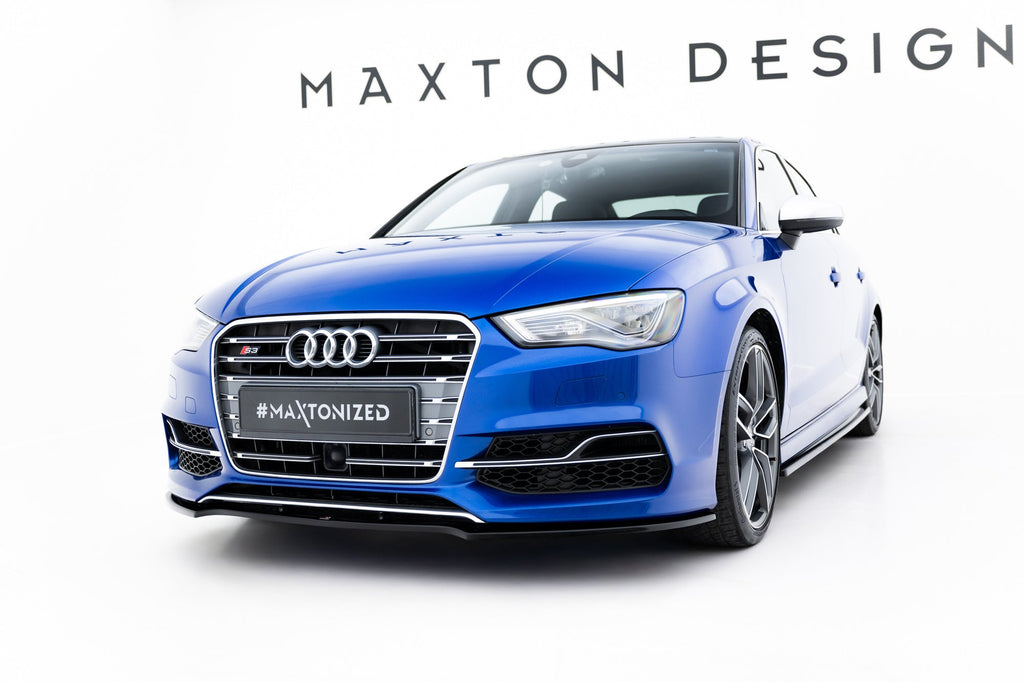 Maxton Design Splitter delantero V.2 para Audi S3 / A3 S-Line 8V Sedan / Cabrio - imagen 1