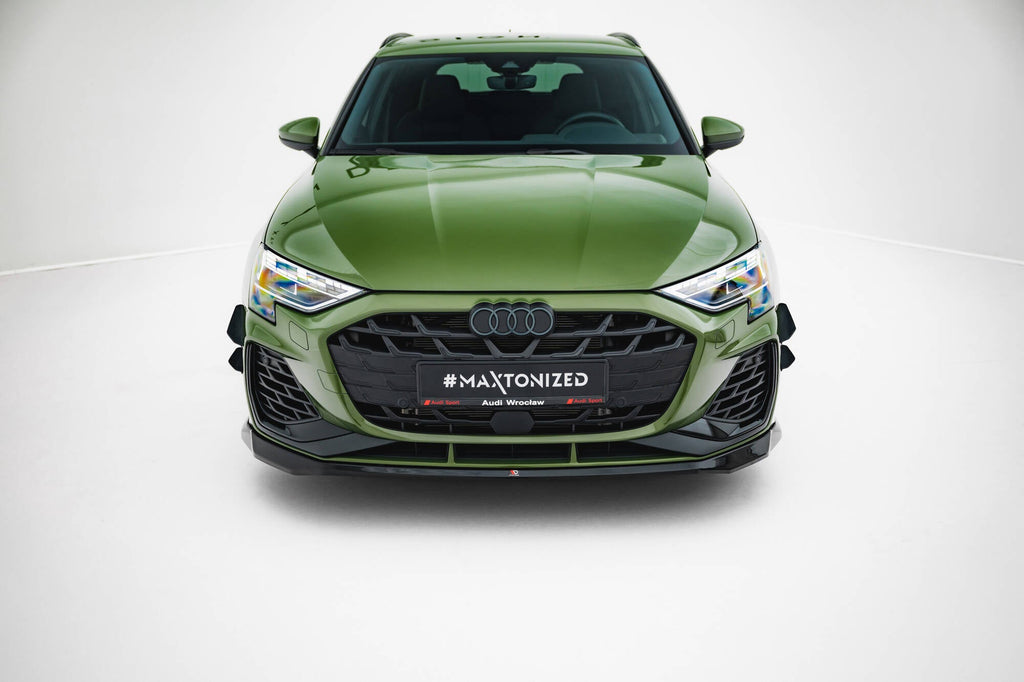 Maxton Design Splitter delantero V.2 para Audi S3 Sportback / A3 S-line Sportback 8Y Facelift - imagen 2