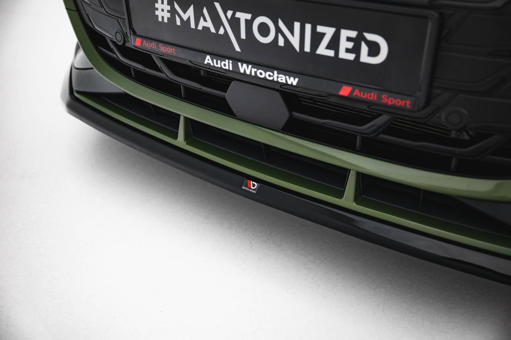 Maxton Design Splitter delantero V.2 para Audi S3 Sportback / A3 S-line Sportback 8Y Facelift - imagen 3