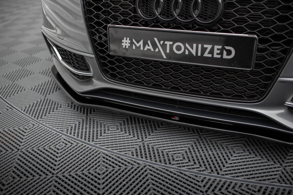 Maxton Design Splitter delantero V.2 para Audi S5 / A5 S-Line 8T Facelift - imagen 3