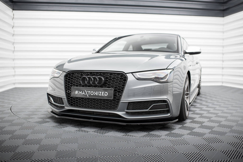 Maxton Design Splitter delantero V.2 para Audi S5 / A5 S-Line 8T Facelift - imagen 1