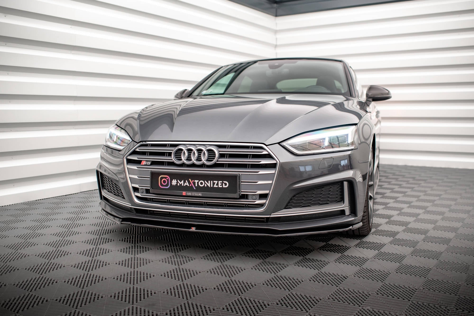 Maxton Design Splitter delantero V.2 para Audi S5 / A5 S-Line F5 Coupe / Sportback - imagen 1