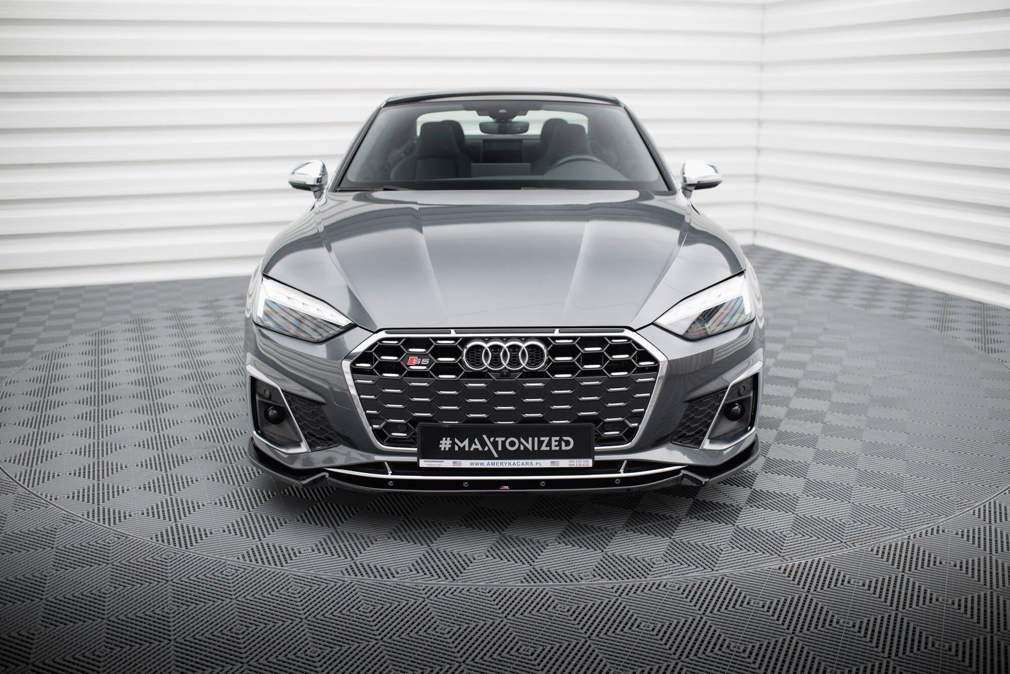 Maxton Design Splitter delantero V.2 para Audi S5 / A5 S-Line F5 Facelift - imagen 2