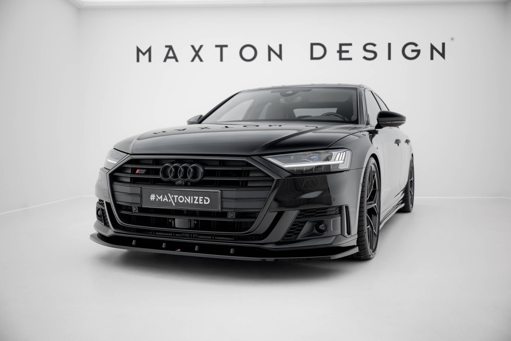 Maxton Design Splitter delantero V.2 para Audi S8 / A8 S-Line D5 - imagen 1
