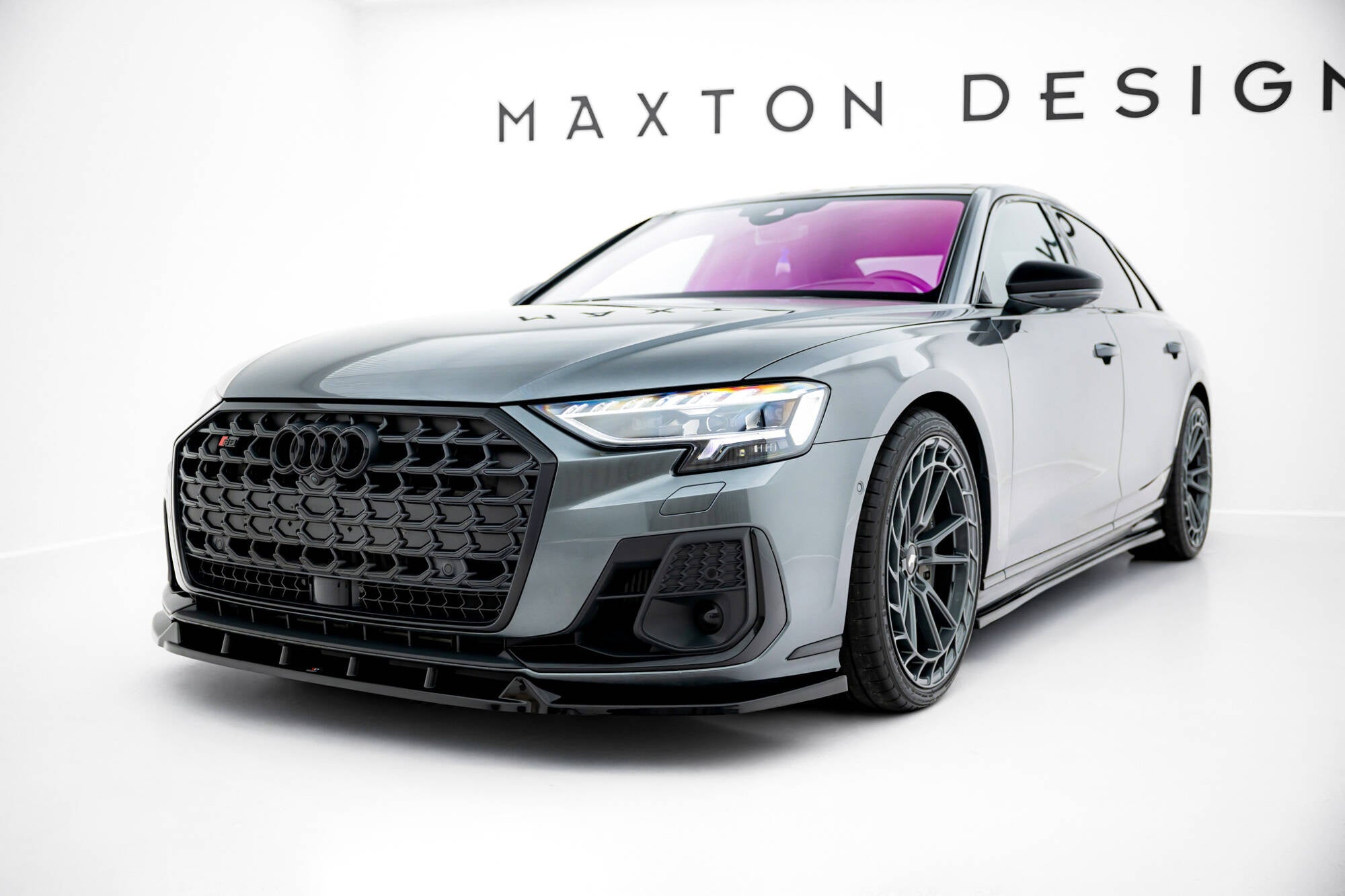 Maxton Design Splitter delantero V.2 para Audi S8 / A8 S-Line D5 Facelift - imagen 1