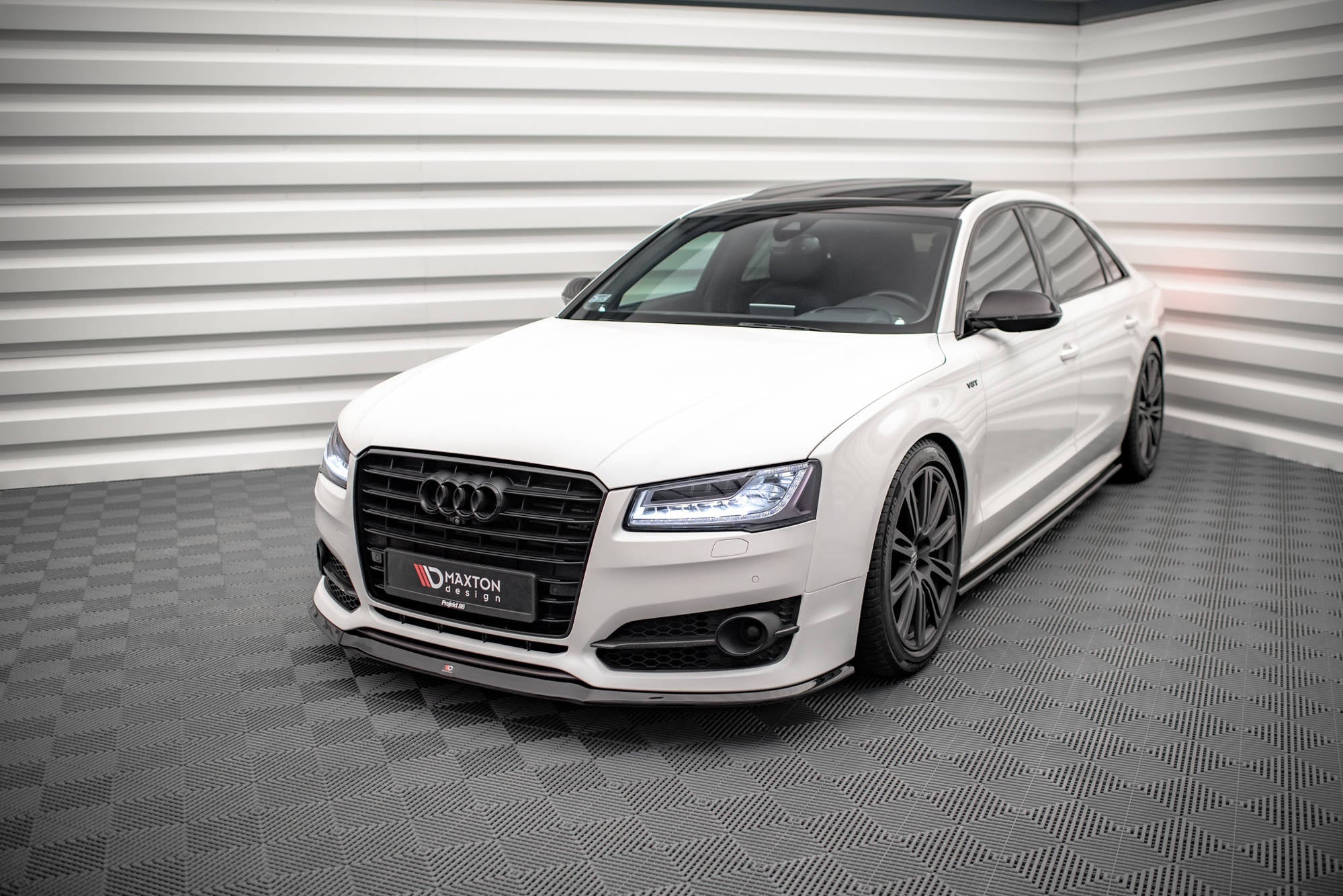 Maxton Design Splitter delantero V.2 para Audi S8 D4 Facelift - imagen 1