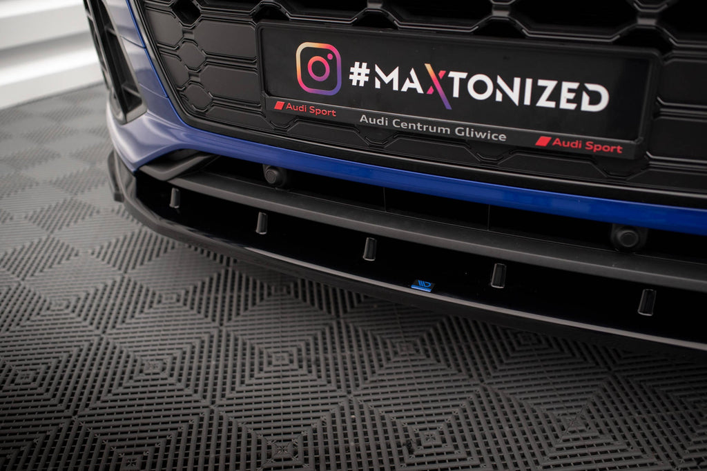 Maxton Design Splitter delantero V.2 para Audi SQ5 / Q5 S-Line SUV / Sportback Mk2 Facelift - imagen 3