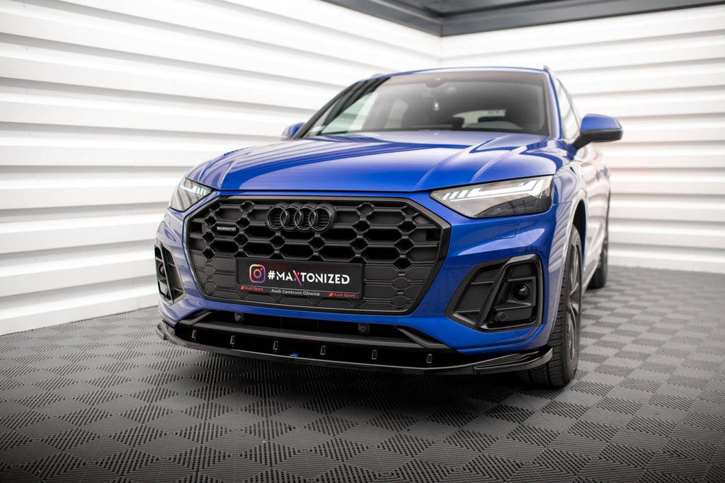 Maxton Design Splitter delantero V.2 para Audi SQ5 / Q5 S-Line SUV / Sportback Mk2 Facelift - imagen 1