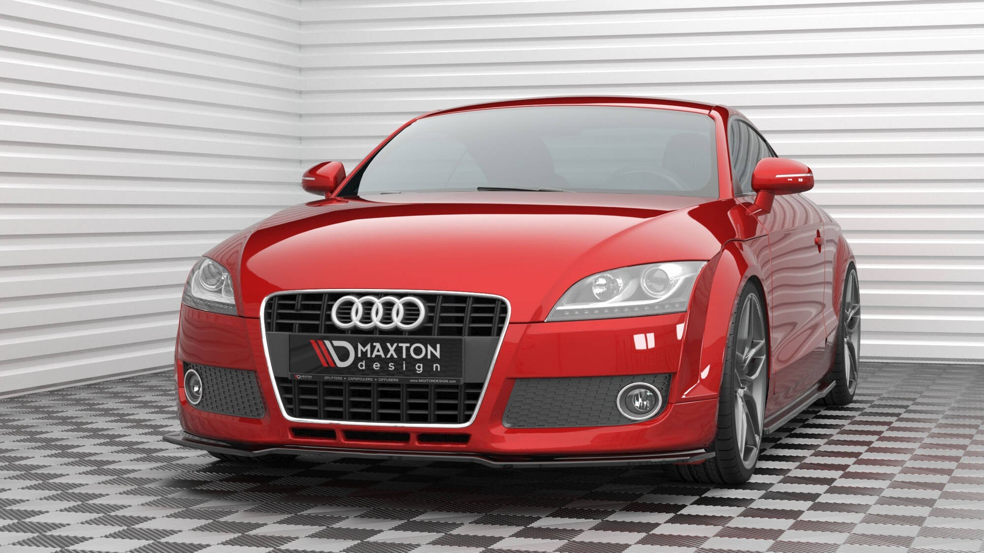 Maxton Design Splitter delantero V.2 para Audi TT 8J - imagen 1