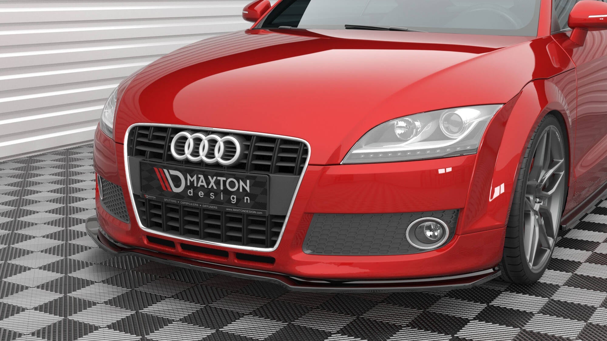 Maxton Design Splitter delantero V.2 para Audi TT 8J - imagen 3