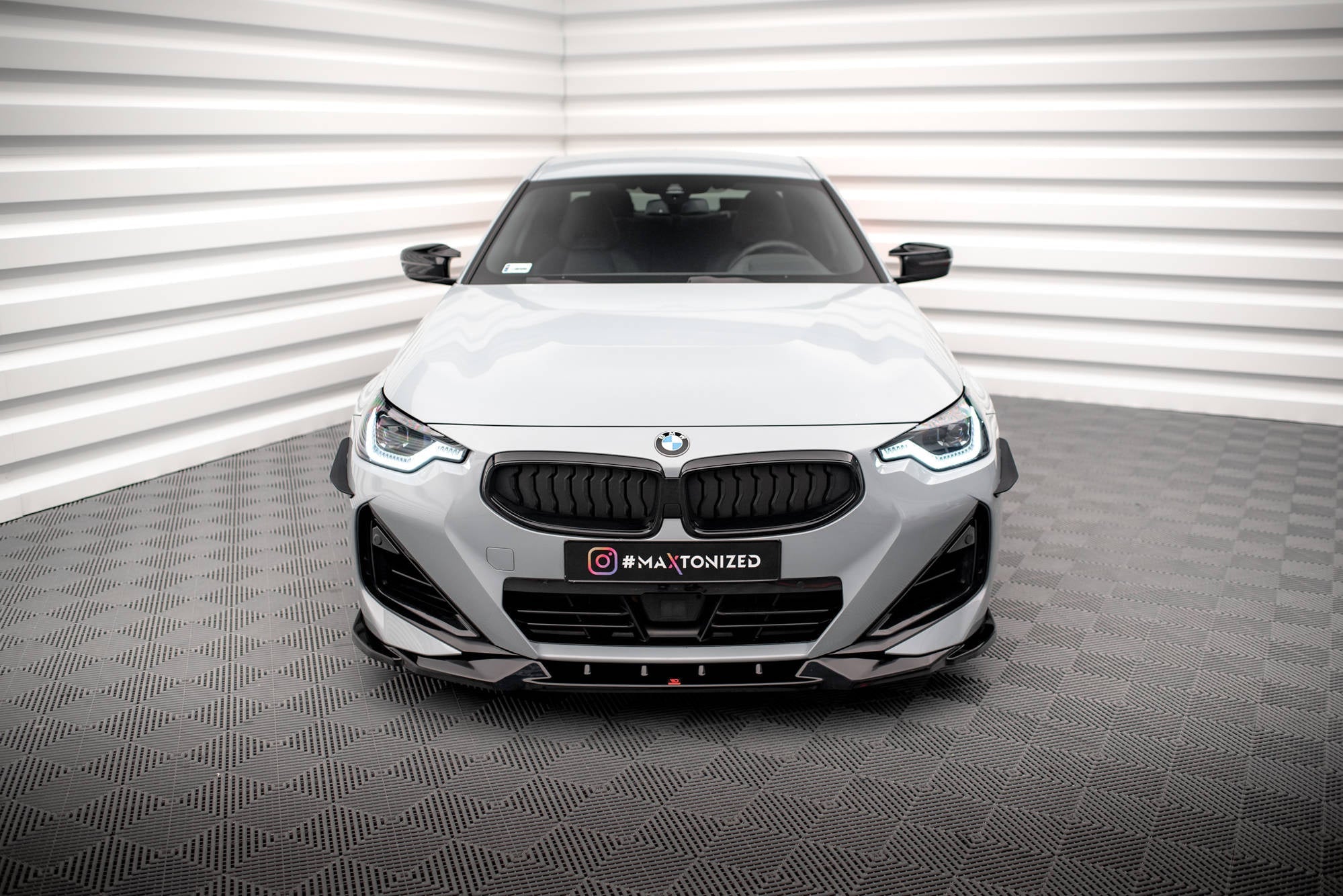 Maxton Design Splitter delantero V.2 para BMW 2 Coupe M-Pack / M240i G42 - imagen 2