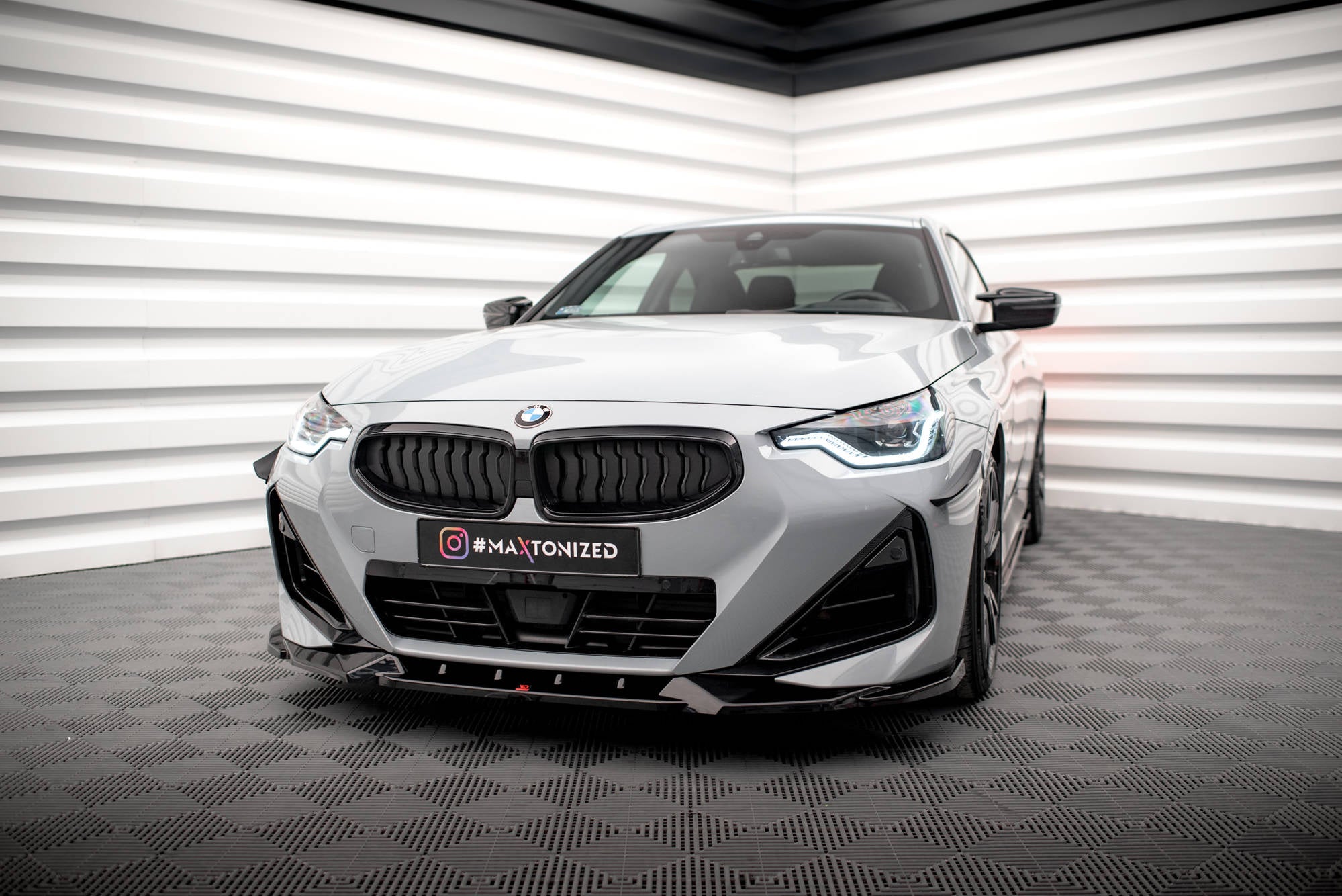 Maxton Design Splitter delantero V.2 para BMW 2 Coupe M-Pack / M240i G42 - imagen 1