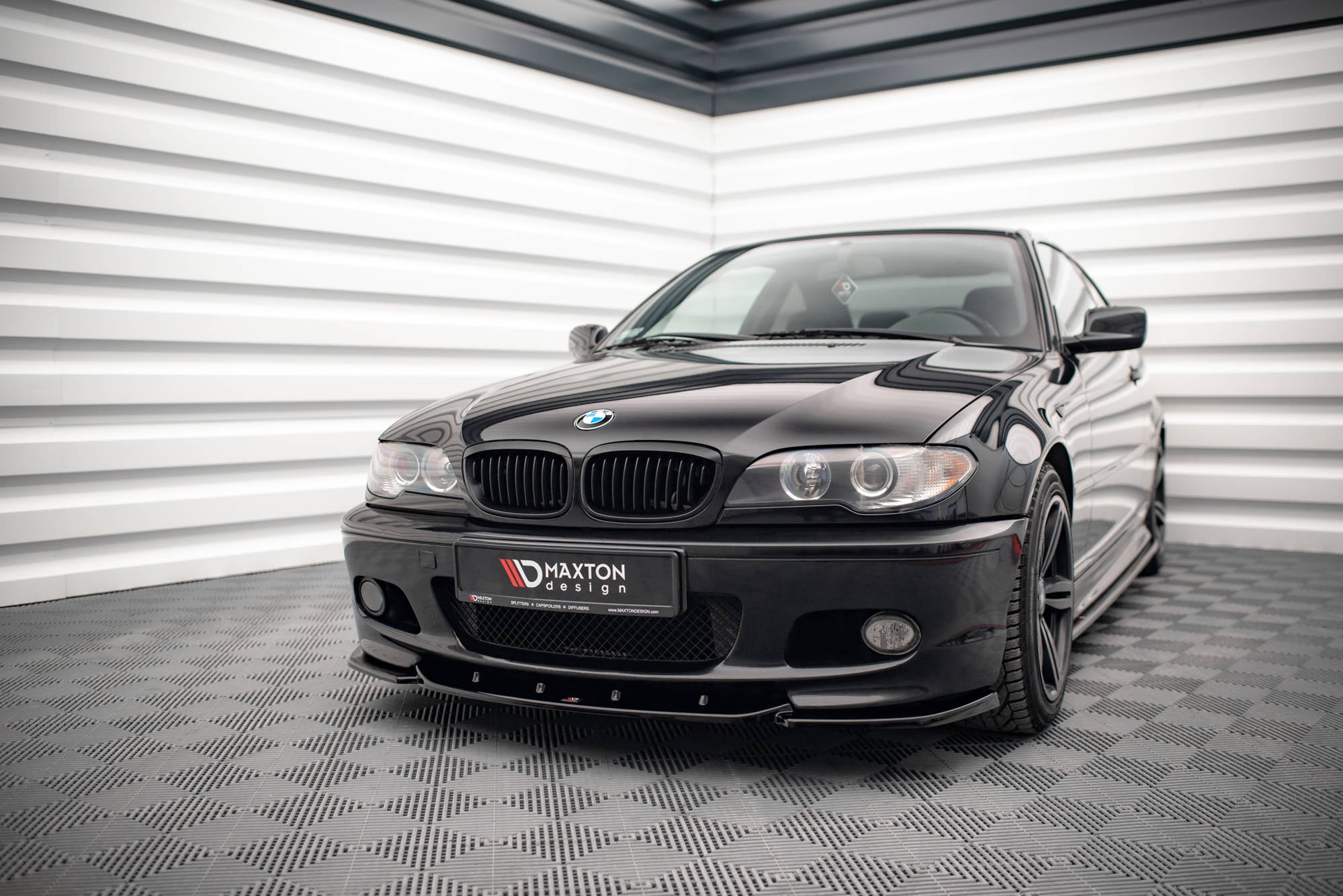 Maxton Design Splitter delantero V.2 para BMW 3 Coupe M-Pack E46 - imagen 1
