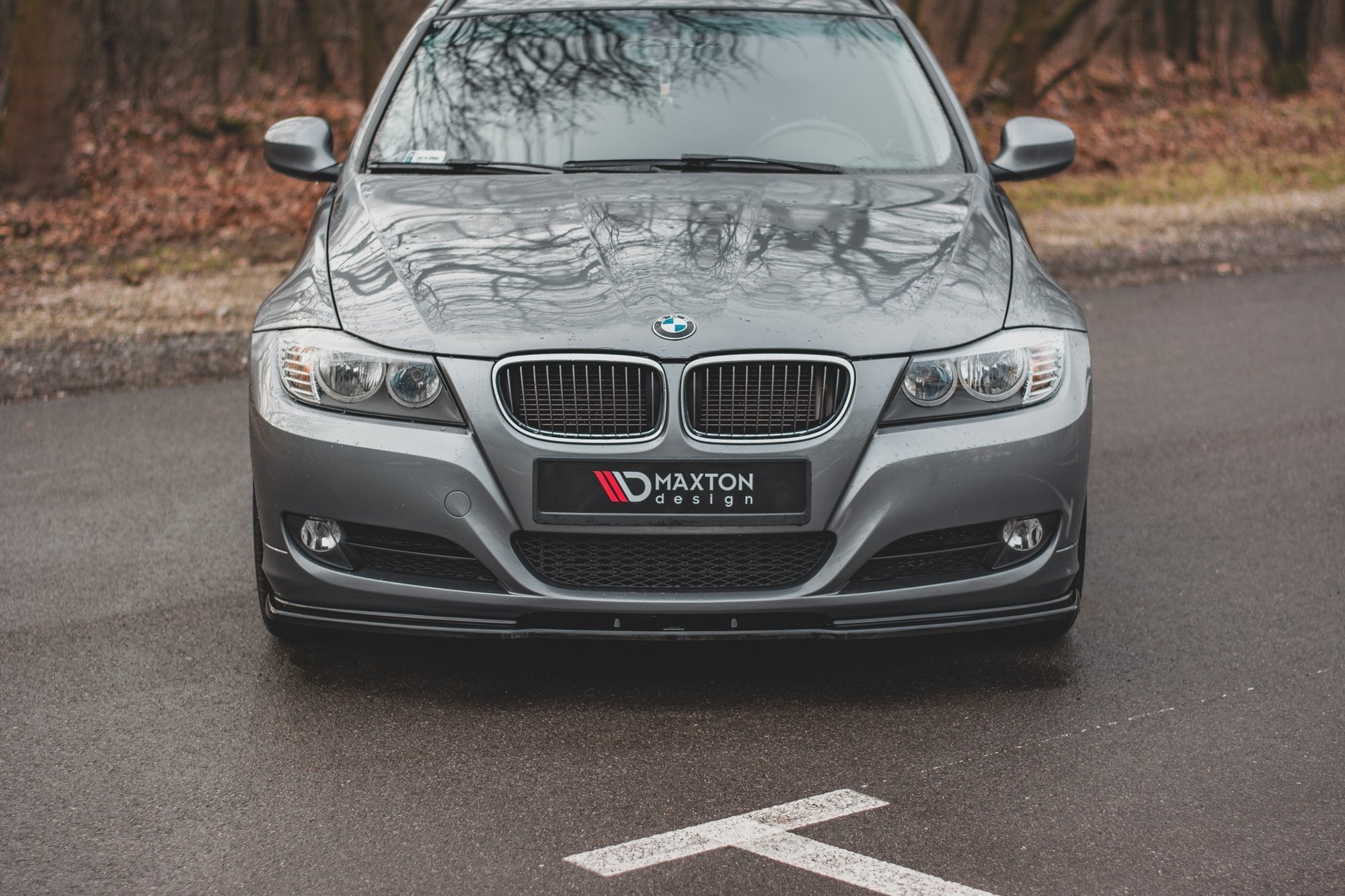Maxton Design Splitter delantero V.2 para BMW 3 E90/E91 Facelift - imagen 2