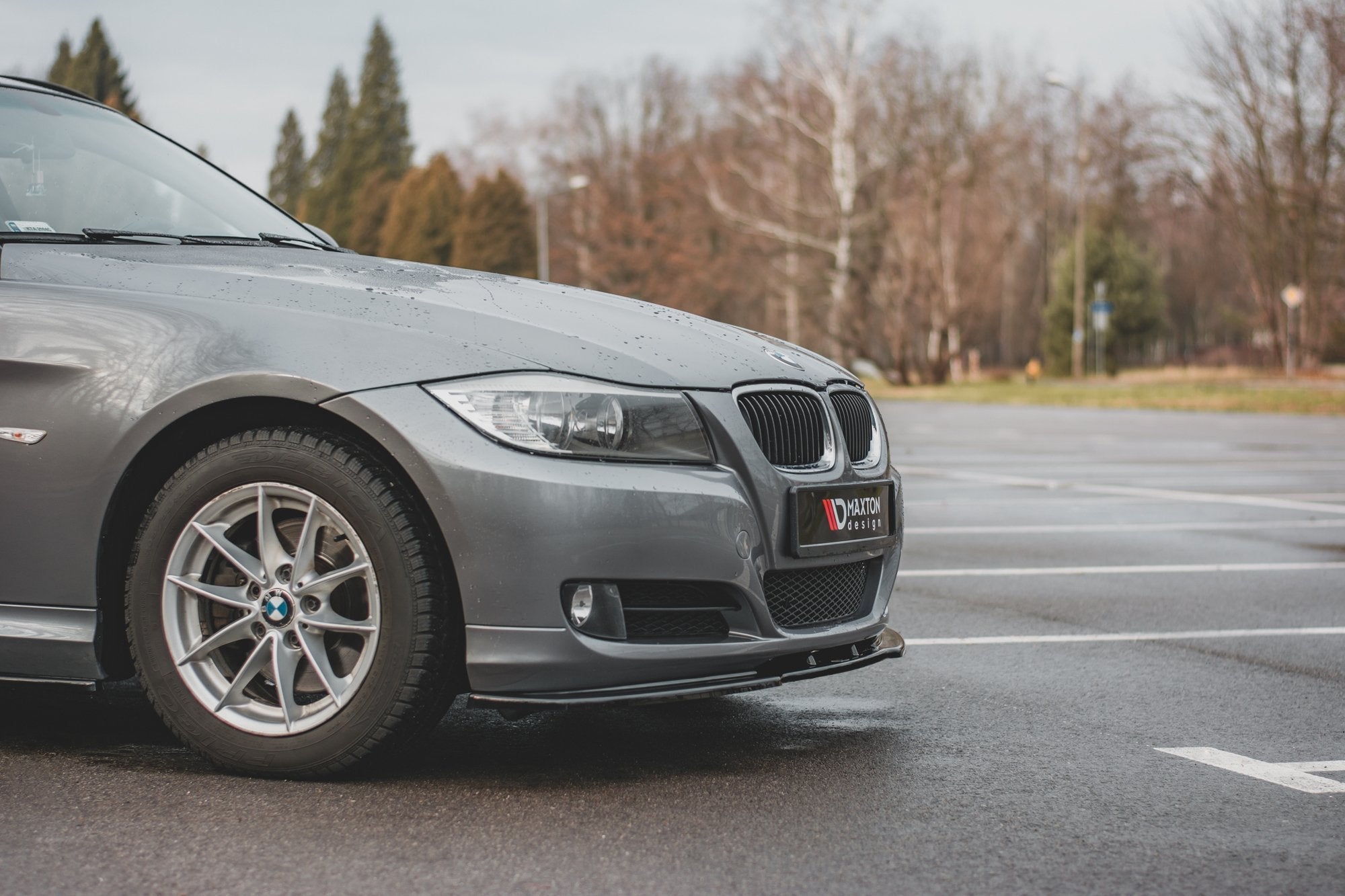 Maxton Design Splitter delantero V.2 para BMW 3 E90/E91 Facelift - imagen 4