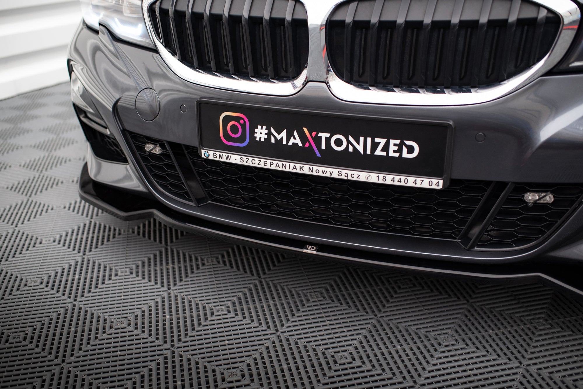 Maxton Design Splitter delantero V.2 para BMW 3 M-Pack G20 - imagen 2