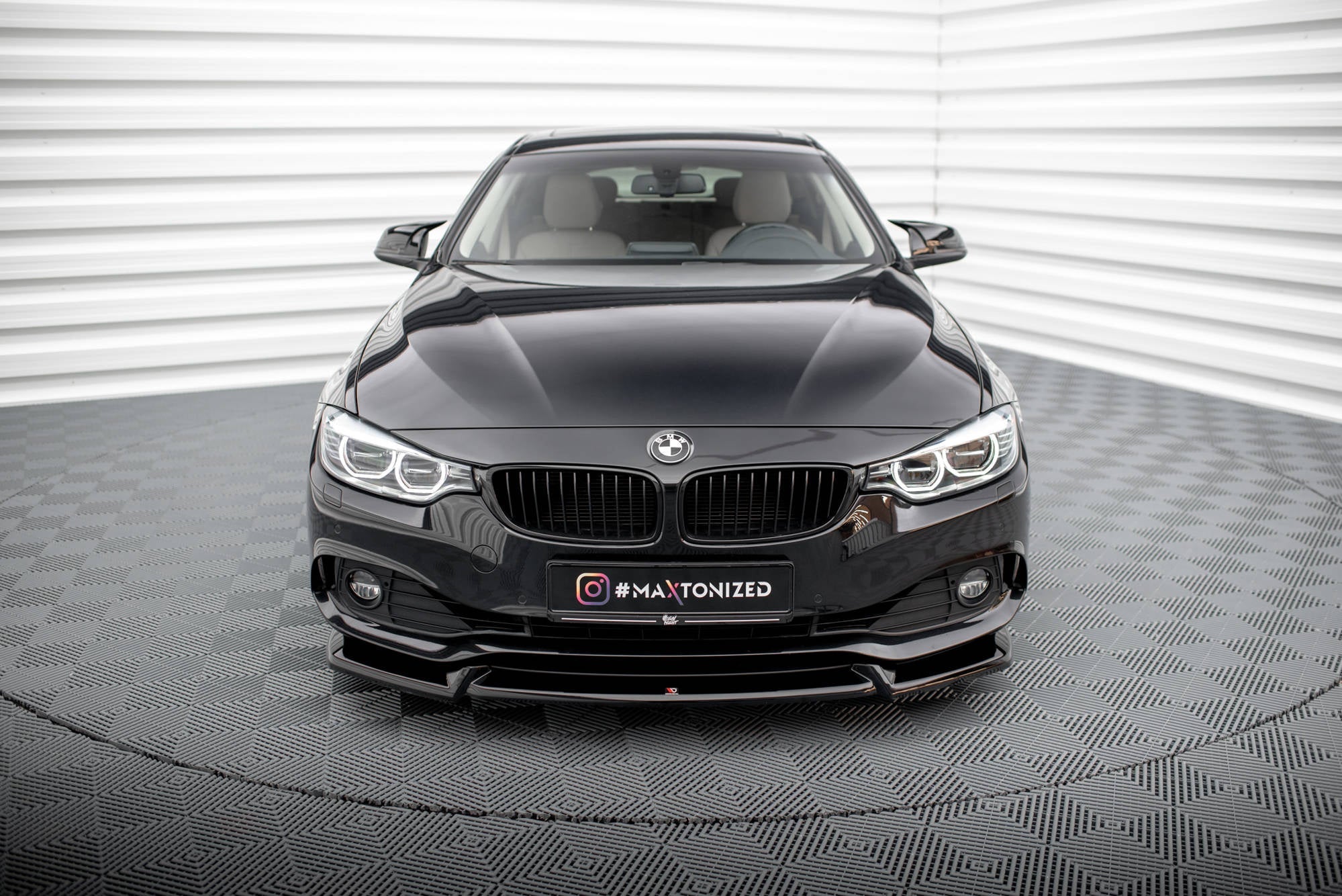 Maxton Design Splitter delantero V.2 para BMW 4 Coupe / Gran Coupe / Cabrio F32 / F36 / F33 - imagen 2