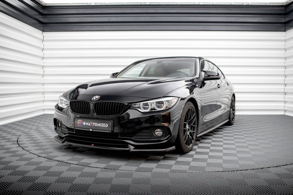 Maxton Design Splitter delantero V.2 para BMW 4 Coupe / Gran Coupe / Cabrio F32 / F36 / F33 - imagen 1