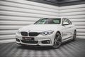 Maxton Design Splitter delantero V.2 para BMW 4 Coupe / Gran Coupe / Cabrio M-Pack F32 / F36 / F33 - imagen 1