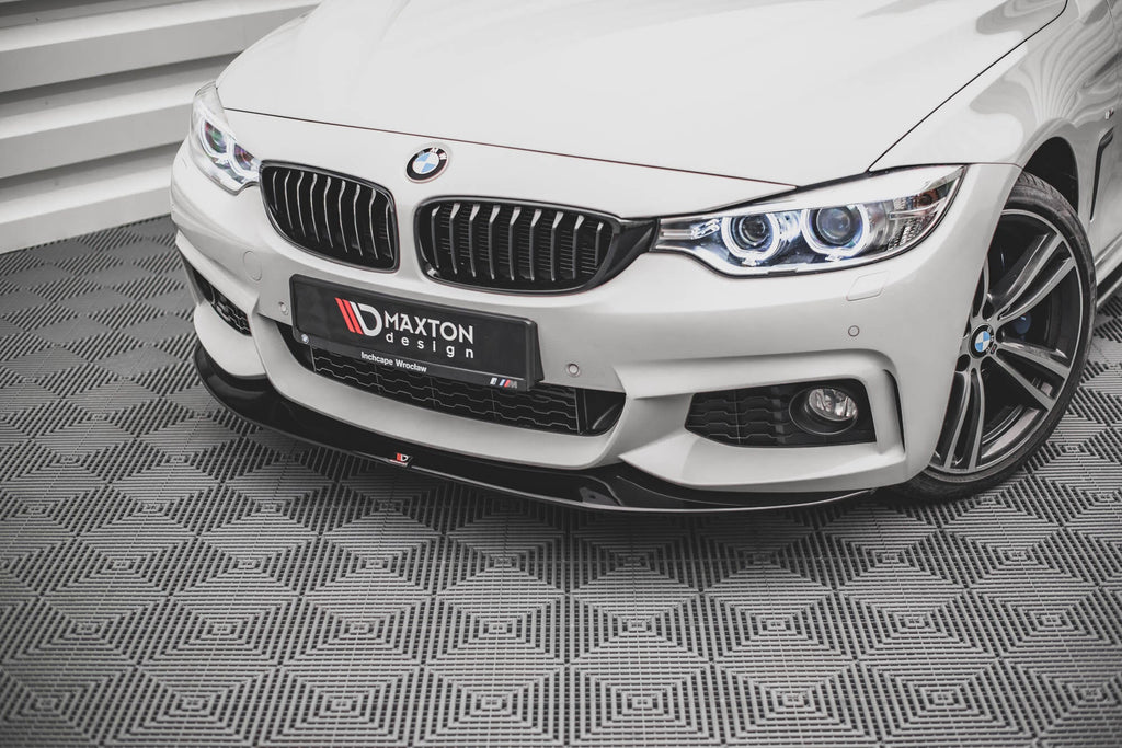Maxton Design Splitter delantero V.2 para BMW 4 Coupe / Gran Coupe / Cabrio M-Pack F32 / F36 / F33 - imagen 2