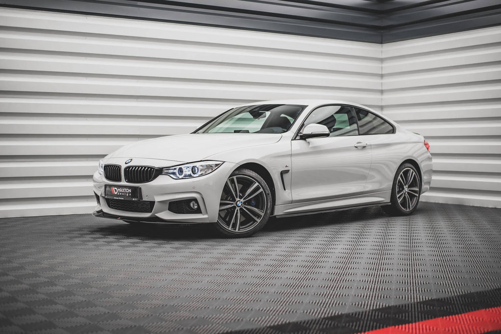 Maxton Design Splitter delantero V.2 para BMW 4 Coupe / Gran Coupe / Cabrio M-Pack F32 / F36 / F33 - imagen 3