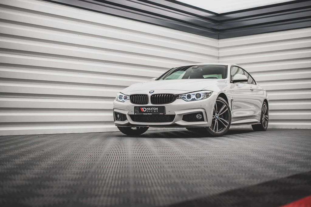 Maxton Design Splitter delantero V.2 para BMW 4 Coupe / Gran Coupe / Cabrio M-Pack F32 / F36 / F33 - imagen 4
