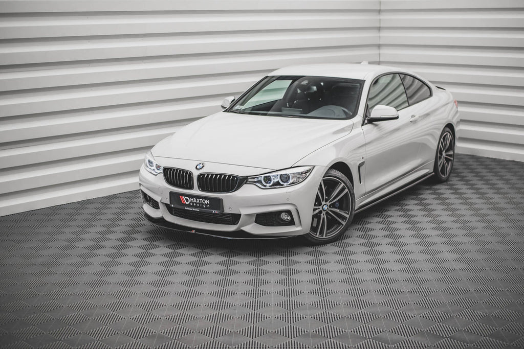 Maxton Design Splitter delantero V.2 para BMW 4 Coupe / Gran Coupe / Cabrio M-Pack F32 / F36 / F33 - imagen 5