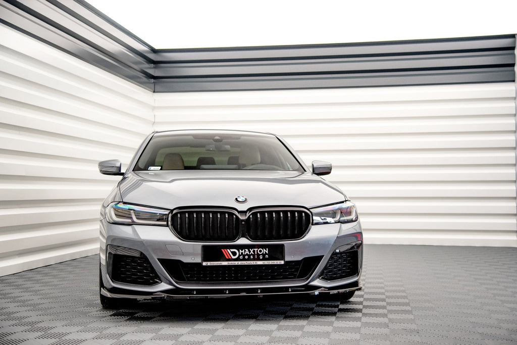 Maxton Design Splitter delantero V.2 para BMW 5 M-Pack / M550i / M550d Sedan / Touring G30 / G31 Facelift - imagen 1