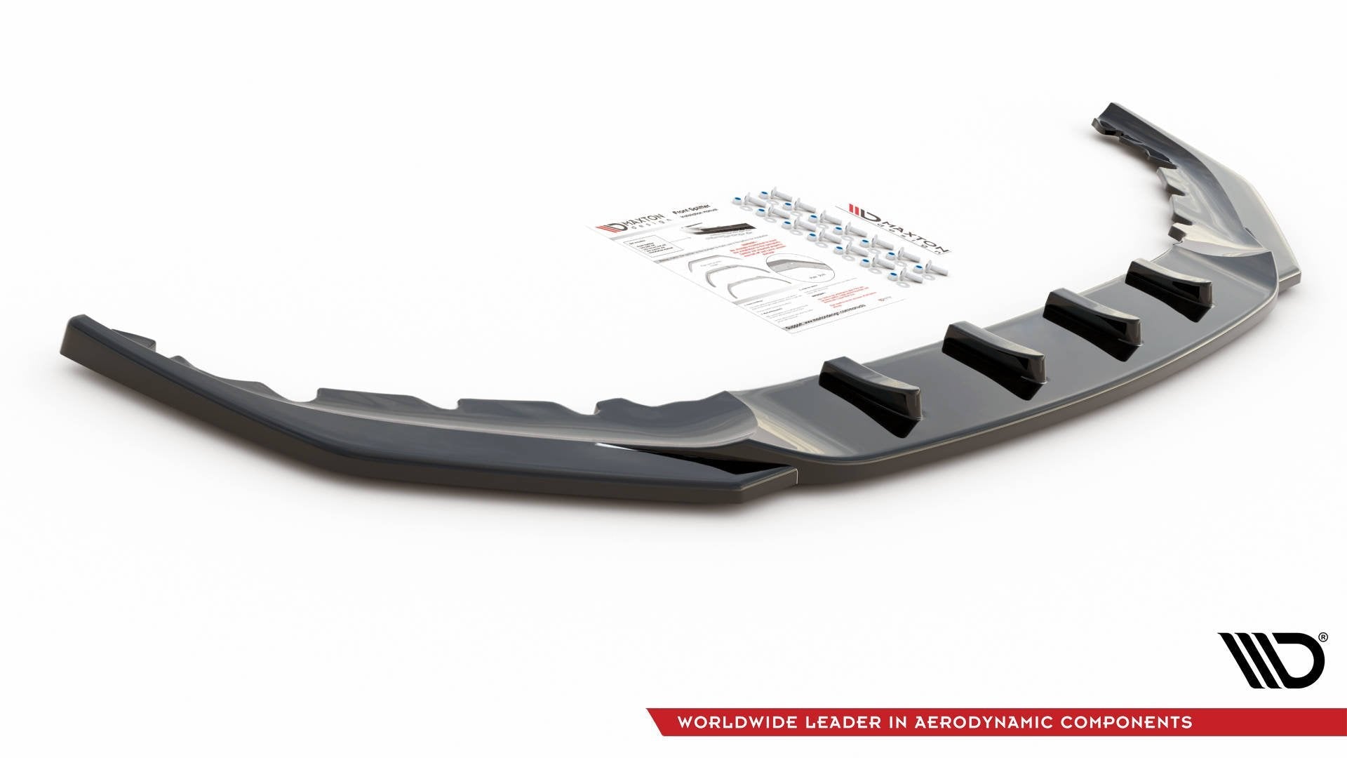 Maxton Design Splitter delantero V.2 para BMW 5 M-Pack / M550i / M550d Sedan / Touring G30 / G31 Facelift - imagen 3