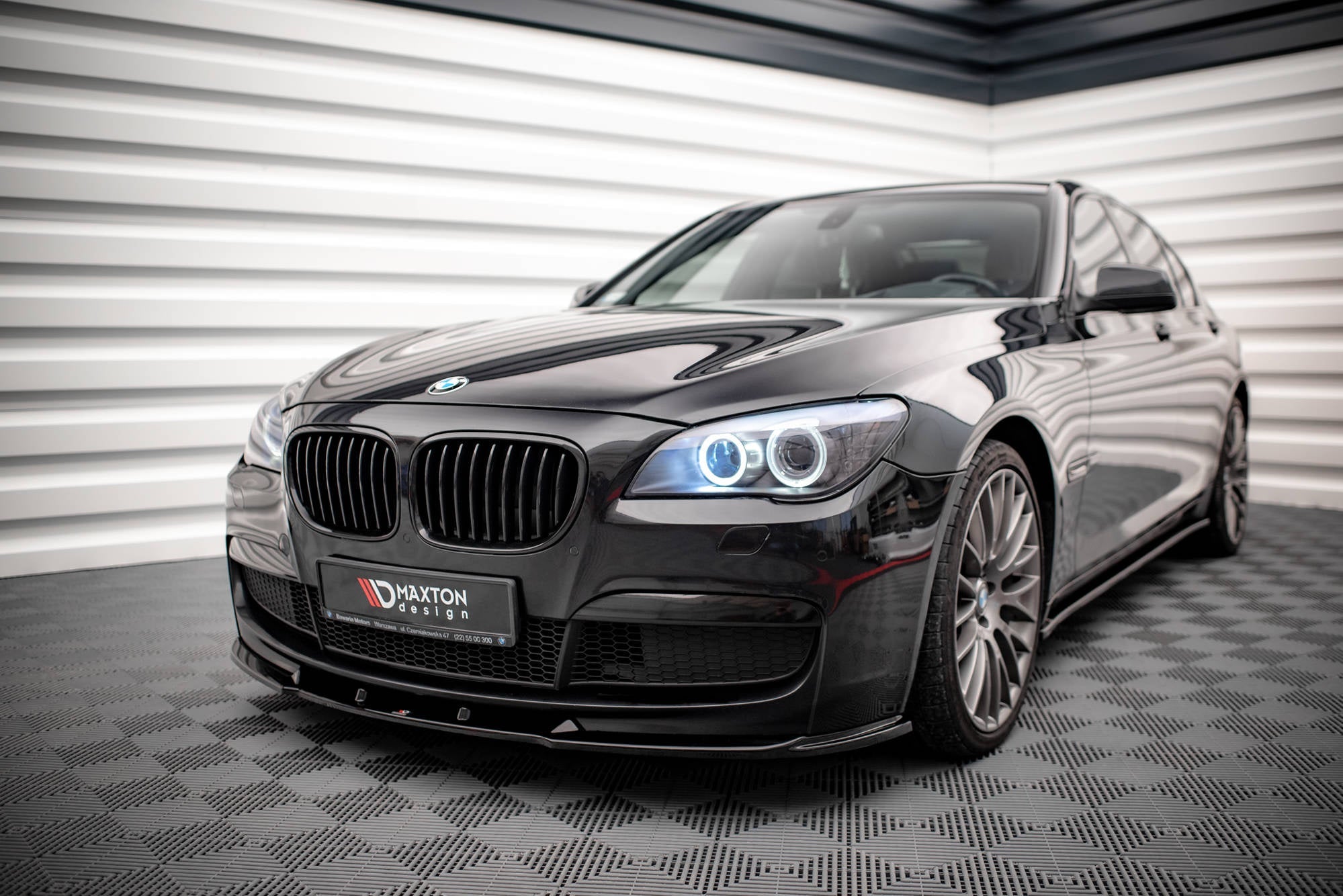 Maxton Design Splitter delantero V.2 para BMW 7 M-Pack F01 - imagen 1