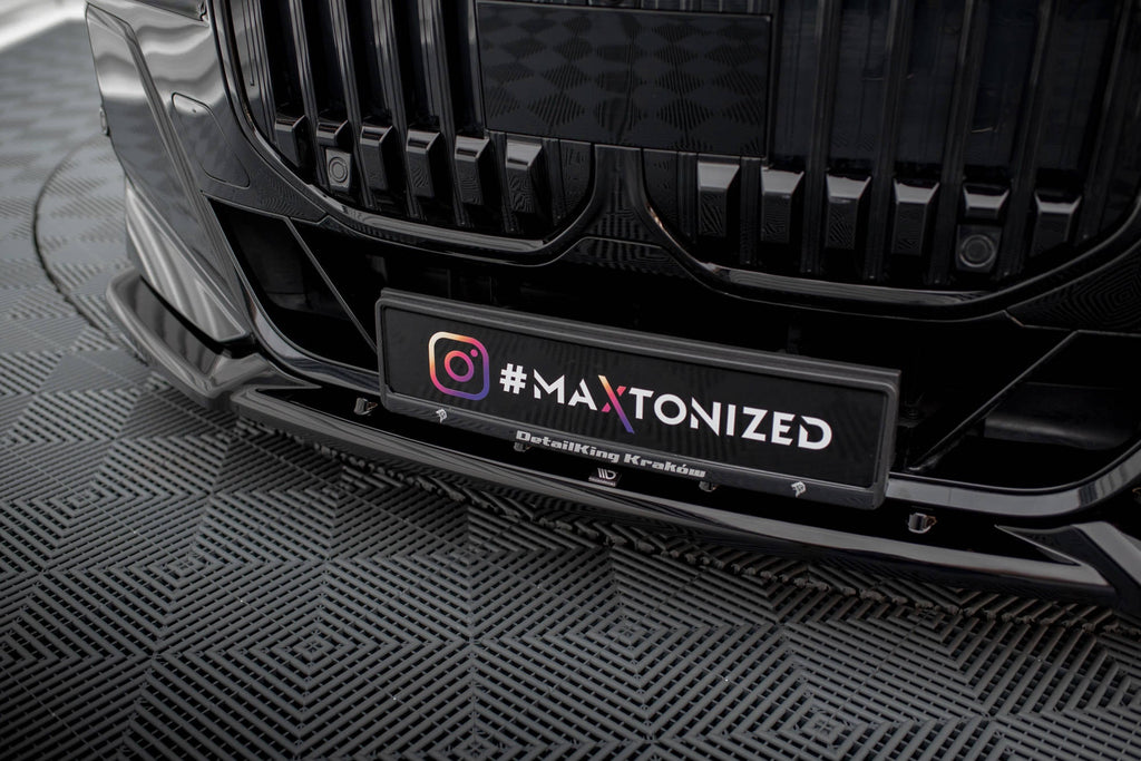 Maxton Design Splitter delantero V.2 para BMW 7 M-Pack / M760e / i7 M-Pack G70 - imagen 3