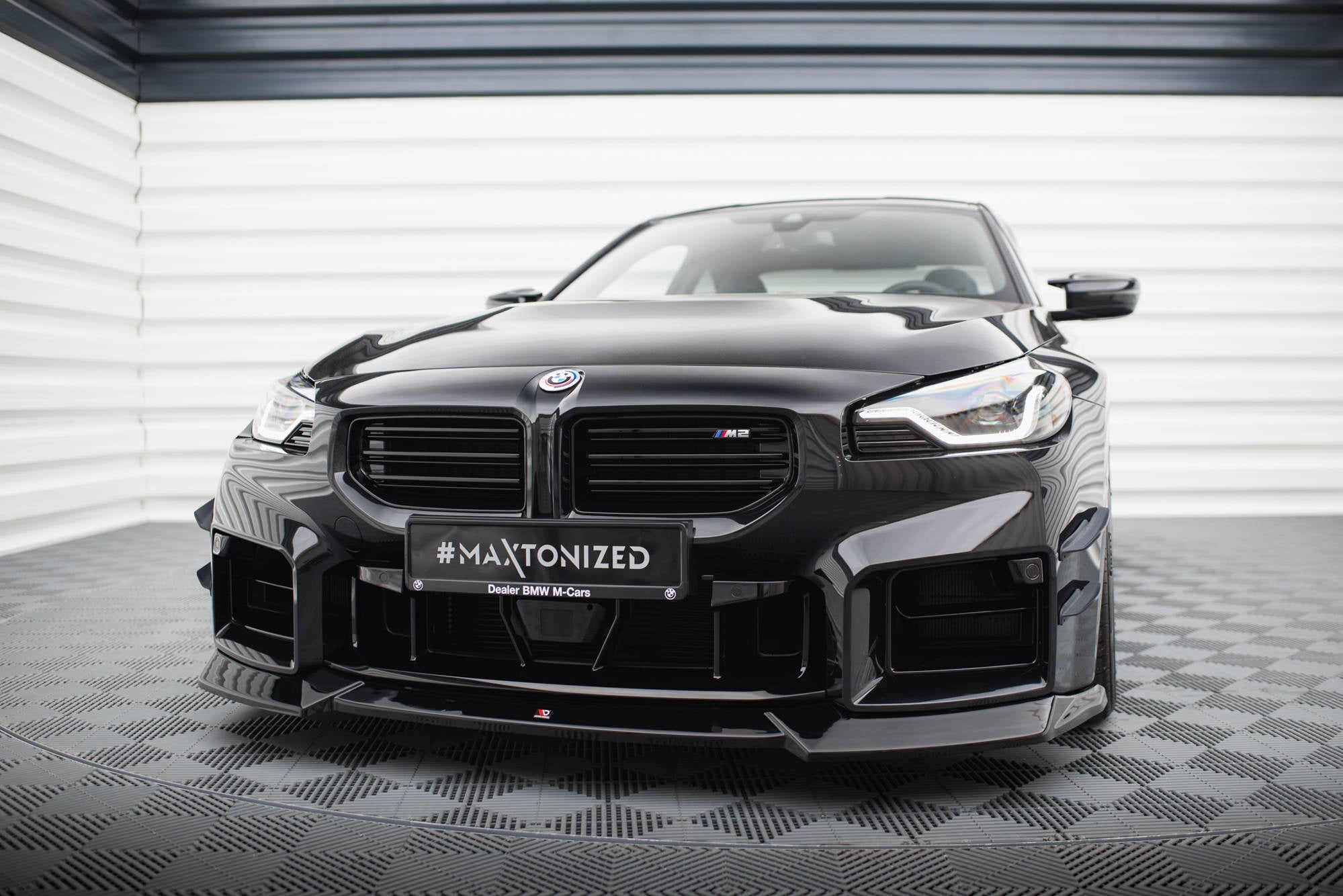 Maxton Design Splitter delantero V.2 para BMW M2 G87 - imagen 1
