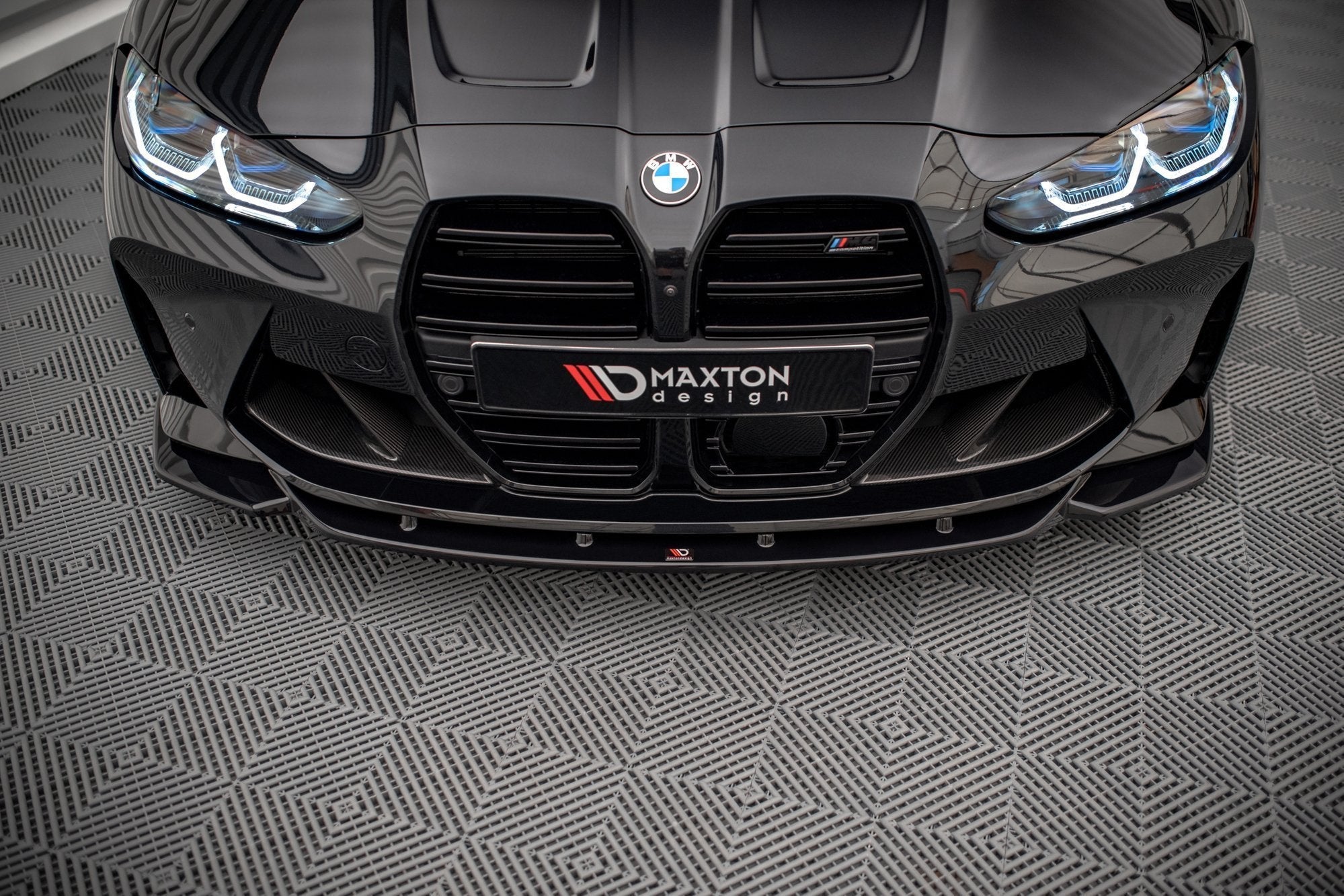 Maxton Design Splitter delantero V.2 para BMW M4 G82 / G82 Facelift - imagen 2