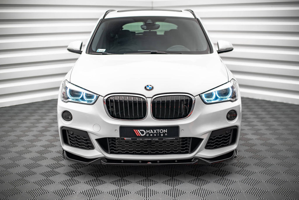 Maxton Design Splitter delantero V.2 para BMW X1 M-Pack F48 - imagen 2